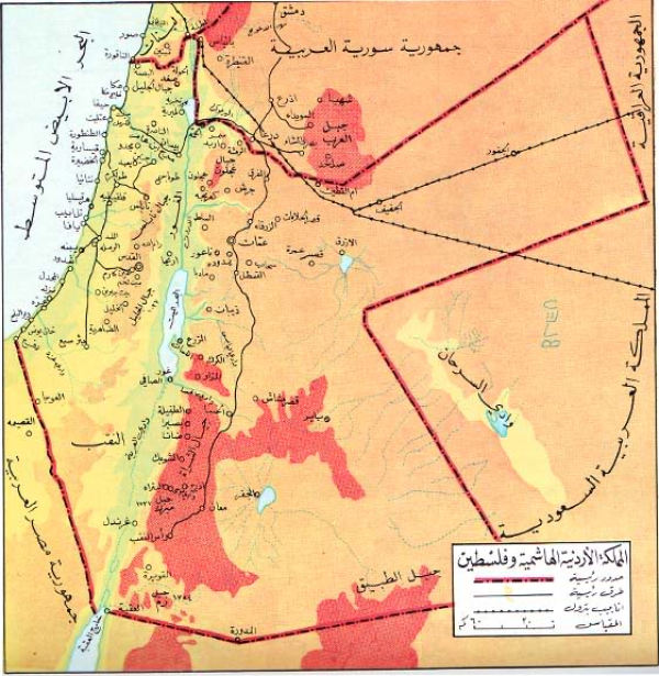 خريطة مصر سنة 1851 من مكتبة الكونغرس ويظهر فيها بوضوح حدود مصر التي لا تشمل كامل سيناء