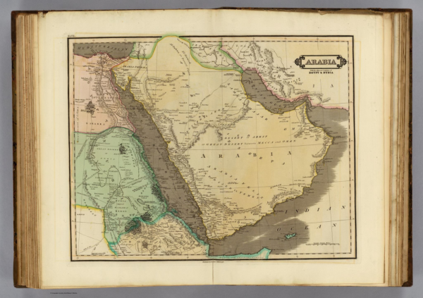 سيناء سنة 1845، كولاية عثمانية لا تحكم الا مصر وجزء من السودان فقط بعد معاهدة لندن 1841 وحدود سيناء جزء من الشمال فقط