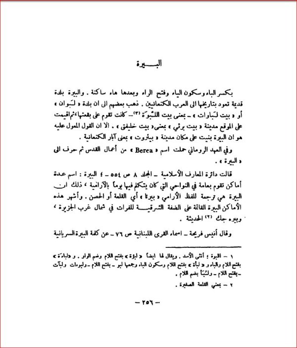 مدينة البيرة
