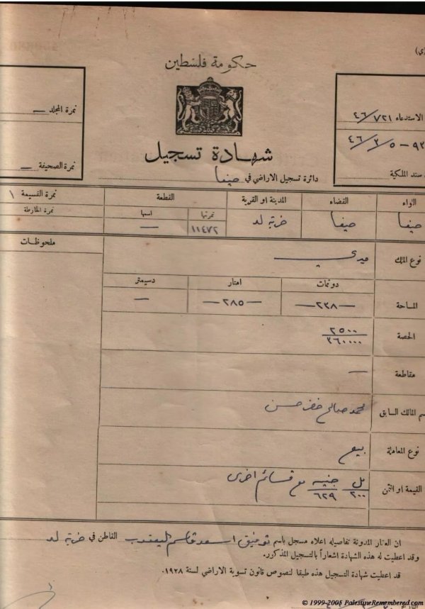  | موسوعة القرى الفلسطينية