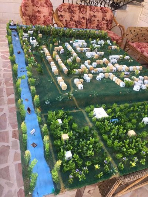 مخطط لقرية الشيخ مونس لأحد أبنائها