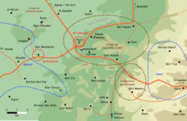 خريطة قرية عسلين