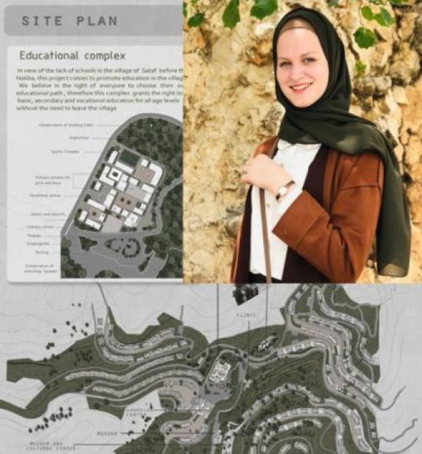 مشروع ياسمينة سلمان حول إعادة إعمار قرية صطاف