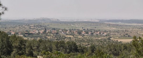 قرية البريج منظر عام