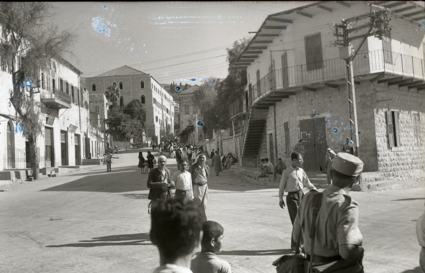 صورة لواقع  مدينة الناصرة  بعد احتلالها