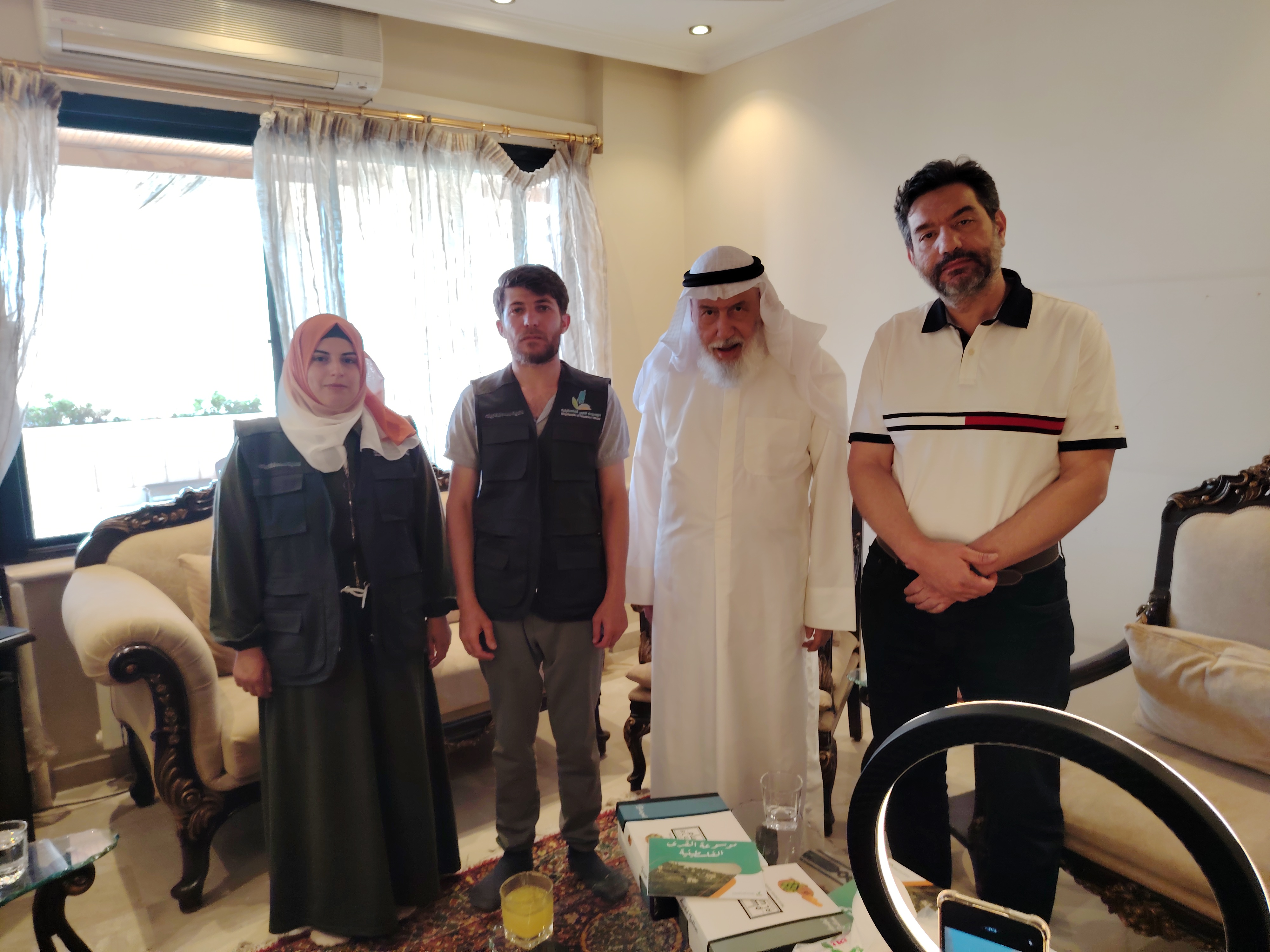 نشاطنا التوثيقي (4) ... الدكتور والعَلَّامة غازي أحمد التوبة  | موسوعة القرى الفلسطينية