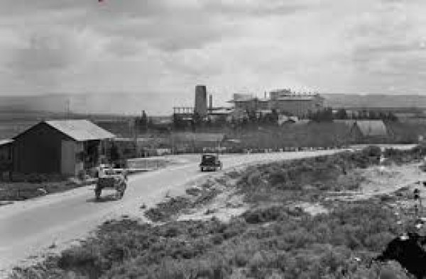 الطريق من بلد الشيخ باتجاه حيفا