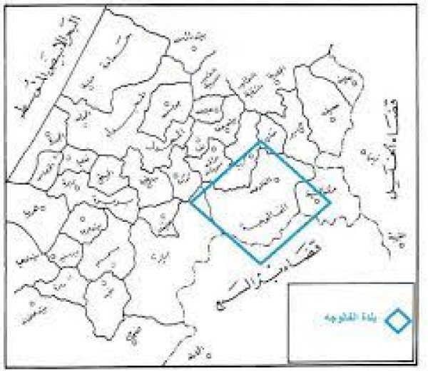 مخطط لبلدة الفالوجة