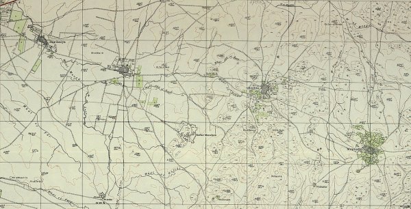 خريطة قرية المسمية الصغرى