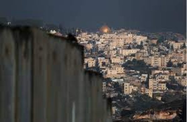 الجدار العازل في أبو ديس