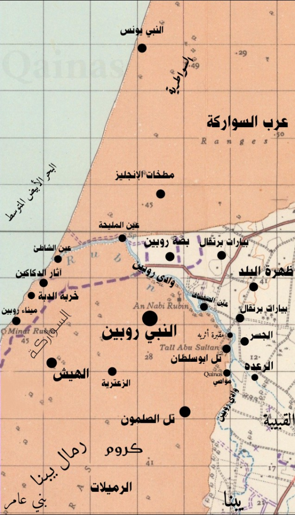 قرية  النبي روبين/ الرملة