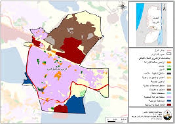 خريطة قرية /بلدة  الرام