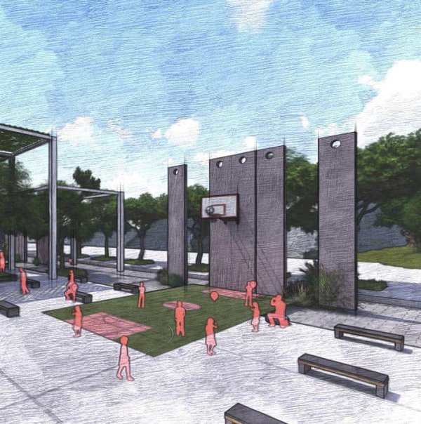 مشروع تخرج للمهندسه سجى عماد البرغوثي في الهندسه المعماريه في جامعة القدس اعادة تدوير حاجز قلندية بعد التحرير!