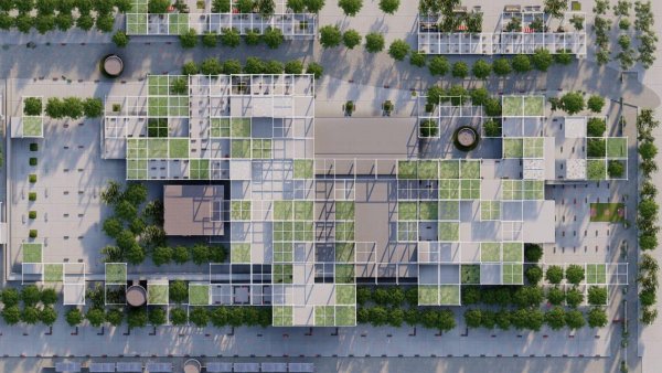 مشروع تخرج للمهندسه سجى عماد البرغوثي في الهندسه المعماريه في جامعة القدس اعادة تدوير حاجز قلندية بعد التحرير!