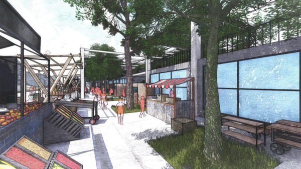 مشروع تخرج للمهندسه سجى عماد البرغوثي في الهندسه المعماريه في جامعة القدس اعادة تدوير حاجز قلندية بعد التحرير!