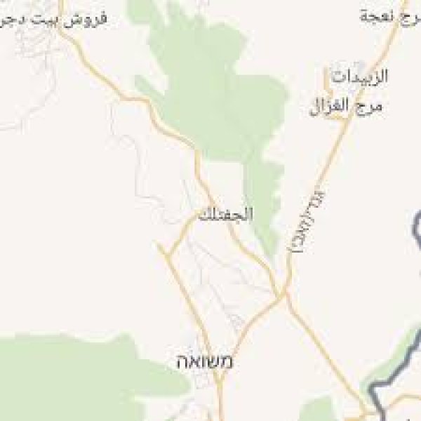 خريطة قرية الجفت لك