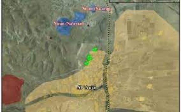 خريطة قرية العوجا