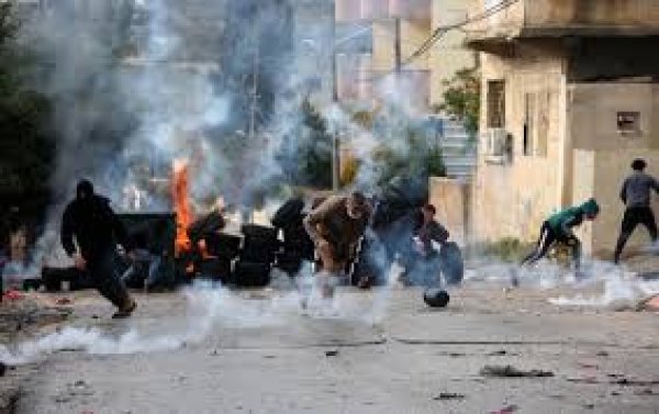 موجهات مع الاحتلال في القرية