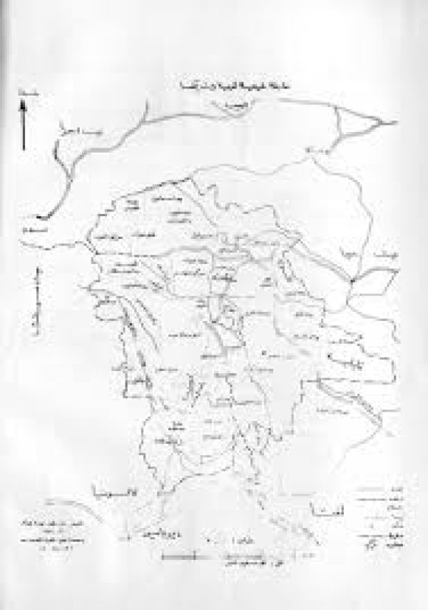 خريطة قرية بيت اكسا / القدس