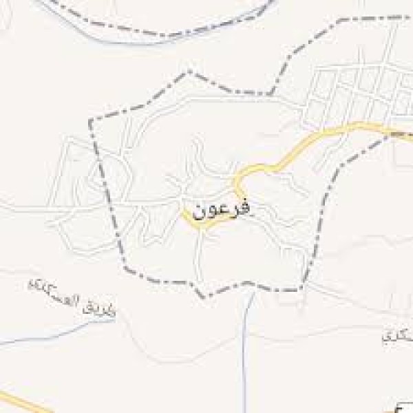 خريطة قرية فرعون