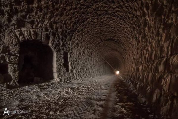 سكة الحديد في قرية بلعا